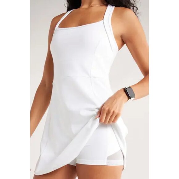 Zella Dresses & Skirts - Recess Pickleball x Zella The Grace Court Dress in White Size X-Small